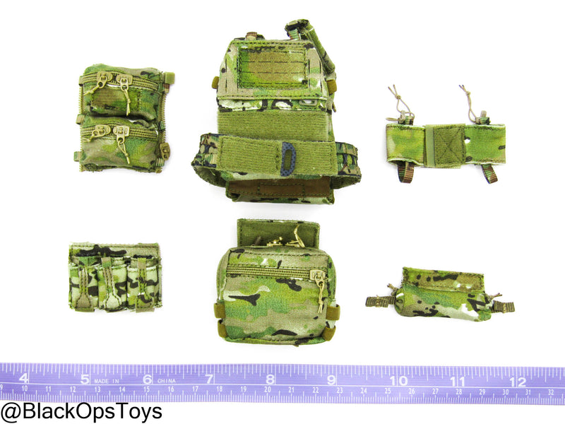 Load image into Gallery viewer, SMU - Coalition Forces - Multicam MOLLE Plate Carrier w/Pouches
