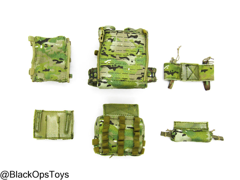 Load image into Gallery viewer, SMU - Coalition Forces - Multicam MOLLE Plate Carrier w/Pouches
