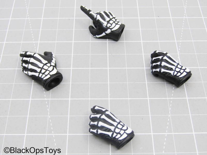 Load image into Gallery viewer, Black Skull Hand Lot (x4)
