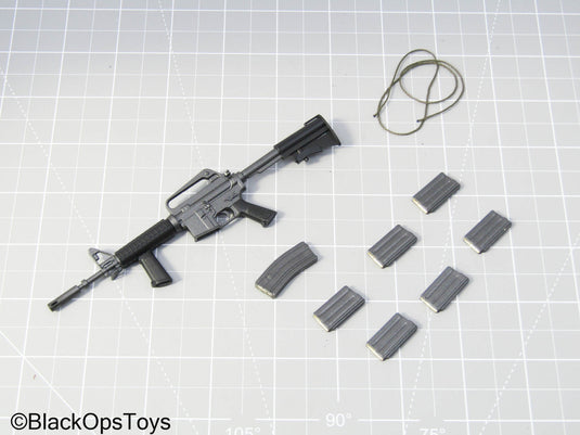 Vietnam MACV-SOG Recon Team Leader - CAR-15 w/Modified Foregrip, & Mag Set
