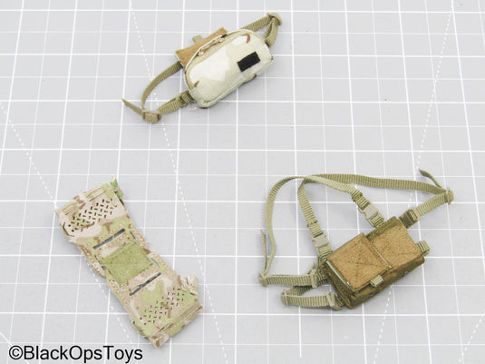 Multicam Camo Expander Wing Pouch w/Chest Rig & Hanger Pouch