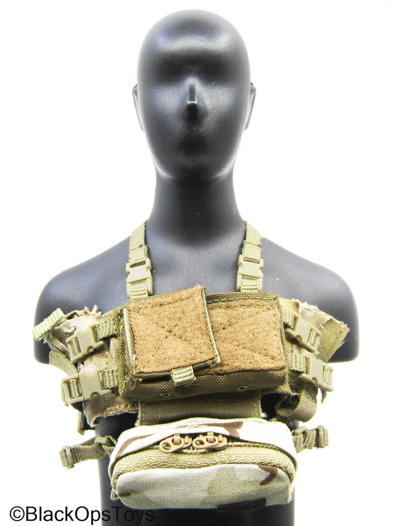Load image into Gallery viewer, Multicam Camo Expander Wing Pouch w/Chest Rig &amp; Hanger Pouch
