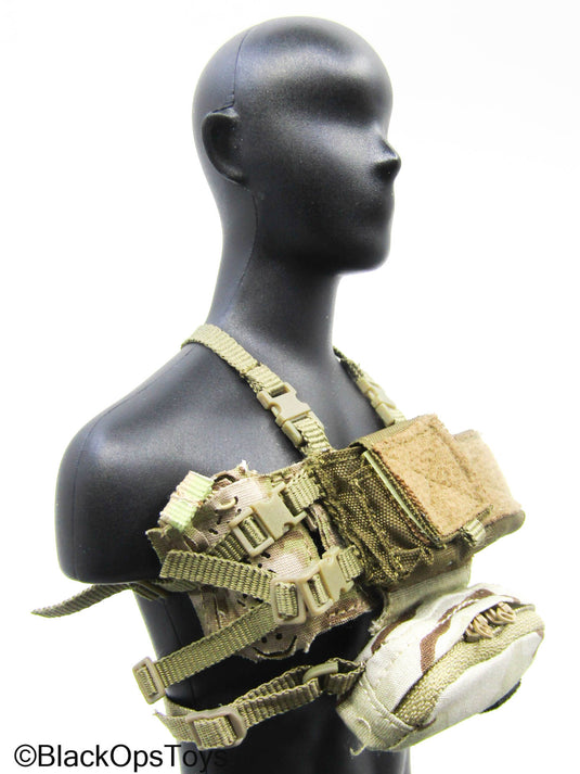 Multicam Camo Expander Wing Pouch w/Chest Rig & Hanger Pouch