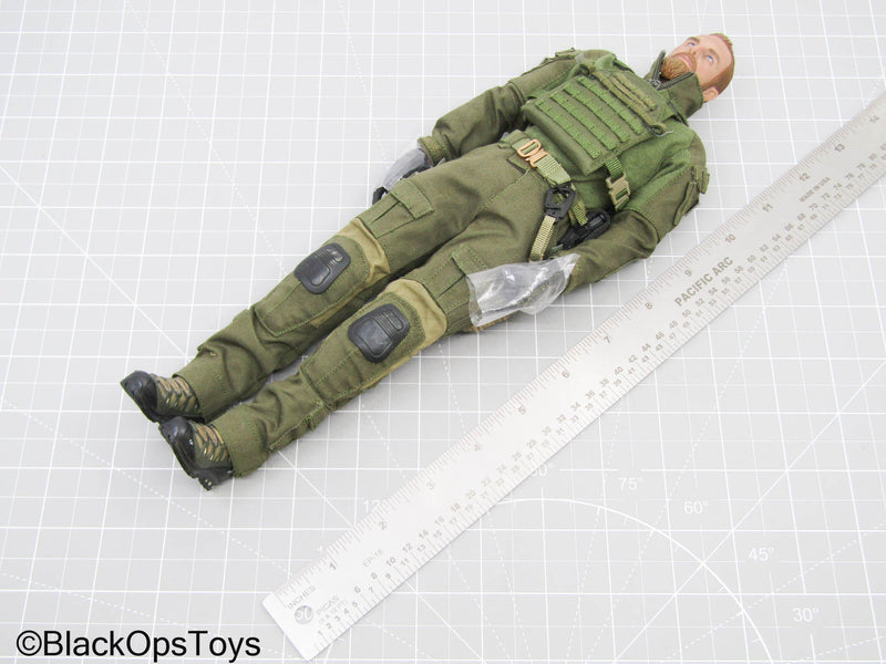 Load image into Gallery viewer, Male Full Dressed Body w/Headsculpt, Plate Carrier, &amp; Balaclava
