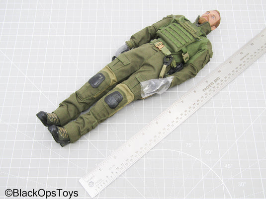Male Full Dressed Body w/Headsculpt, Plate Carrier, & Balaclava