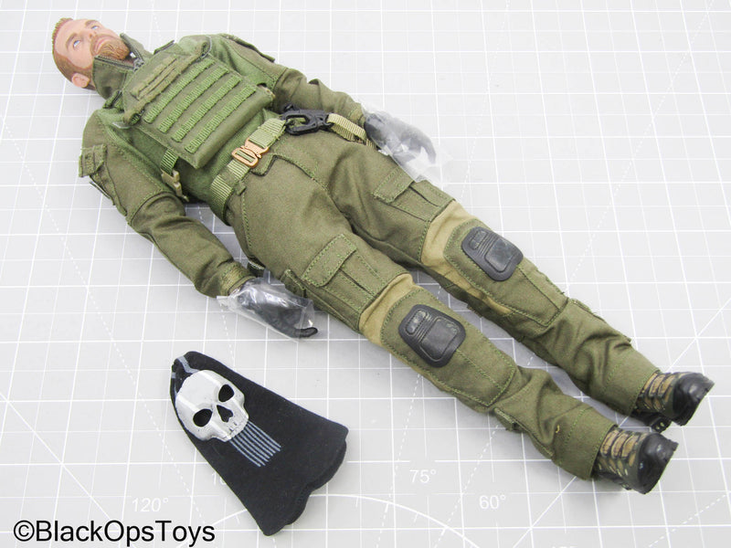 Load image into Gallery viewer, Male Full Dressed Body w/Headsculpt, Plate Carrier, &amp; Balaclava
