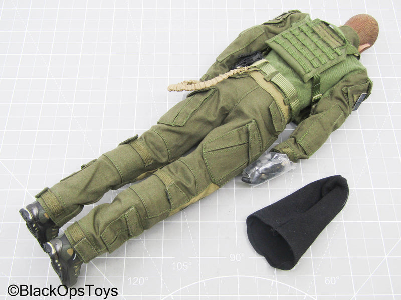 Load image into Gallery viewer, Male Full Dressed Body w/Headsculpt, Plate Carrier, &amp; Balaclava
