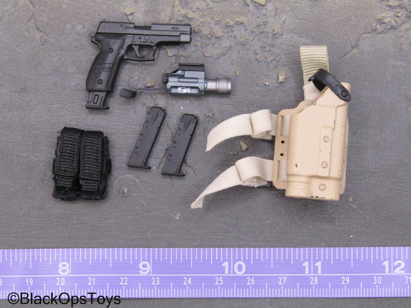Load image into Gallery viewer, Chris Kyle Remastered DX - SIG P226N Pistol w/Drop Leg Holster
