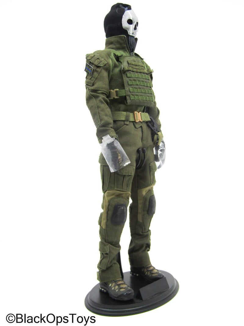 Load image into Gallery viewer, Male Full Dressed Body w/Headsculpt, Plate Carrier, &amp; Balaclava
