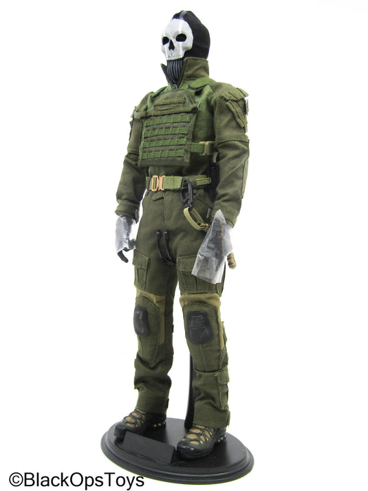 Male Full Dressed Body w/Headsculpt, Plate Carrier, & Balaclava