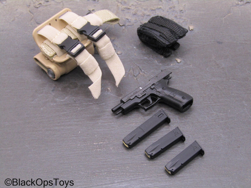 Load image into Gallery viewer, Chris Kyle Remastered DX - SIG P226N Pistol w/Drop Leg Holster
