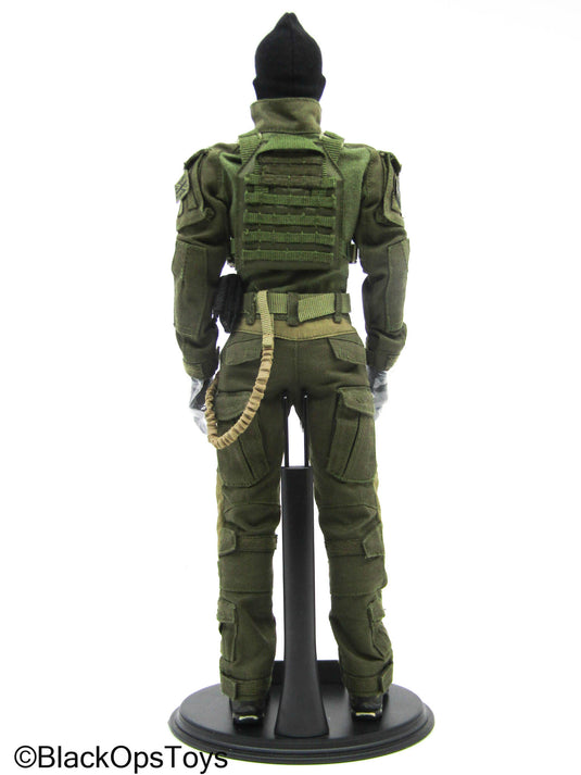 Male Full Dressed Body w/Headsculpt, Plate Carrier, & Balaclava