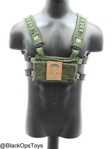 PMC Field RECCE - OD Green Chest Rig w/Patch