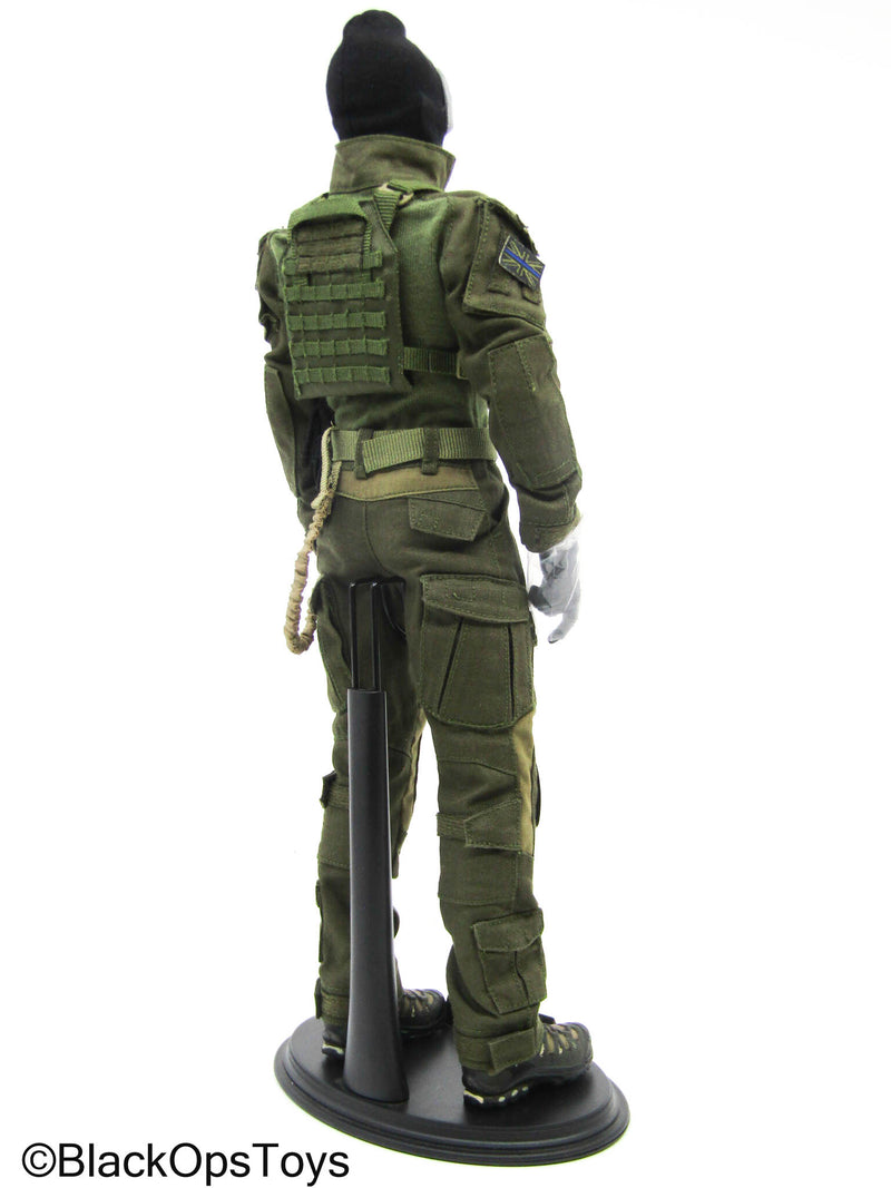 Load image into Gallery viewer, Male Full Dressed Body w/Headsculpt, Plate Carrier, &amp; Balaclava

