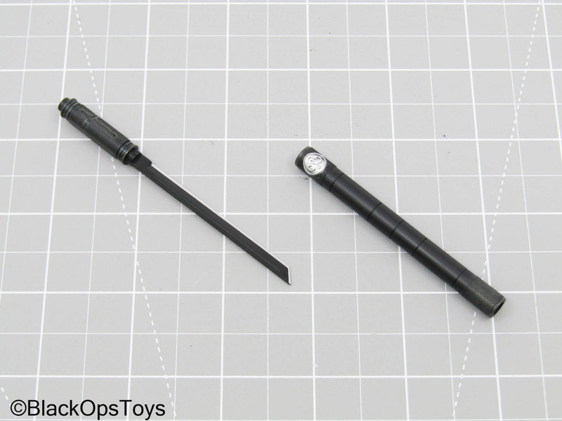 Load image into Gallery viewer, Black Katana w/Sheath (DAM Toys)
