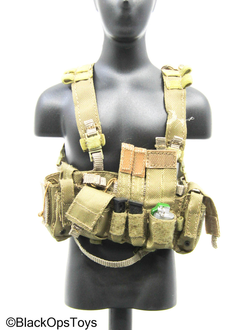 Load image into Gallery viewer, Olive Green PJ Chest Rig w/Accessories(Soldier Story)
