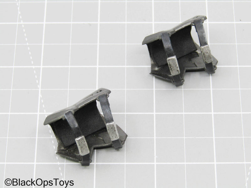 Load image into Gallery viewer, Grey Knee Pads (Three Zero)
