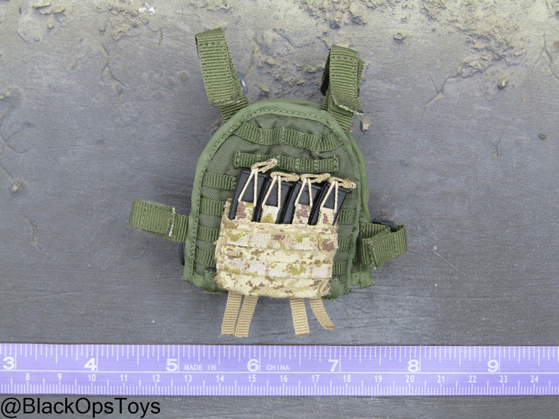 Load image into Gallery viewer, OD Green MOLLE Plate Carrier w/Stick Mag Pouch
