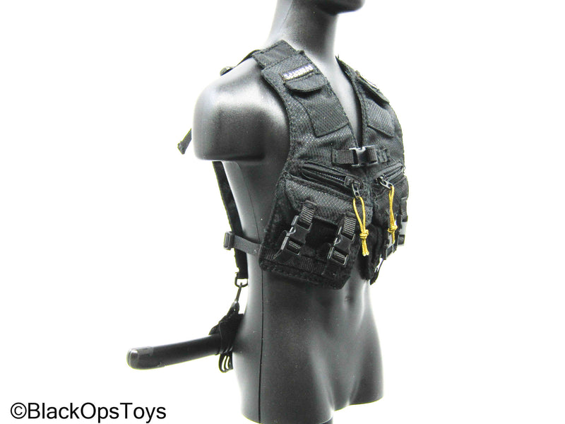 Load image into Gallery viewer, Metal Black Katana w/Sheath &amp; Tactical Vest (DAM Toys)
