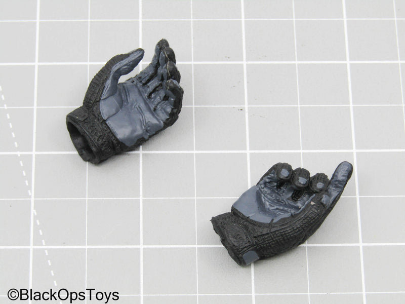 Load image into Gallery viewer, Black Gloved Hands
