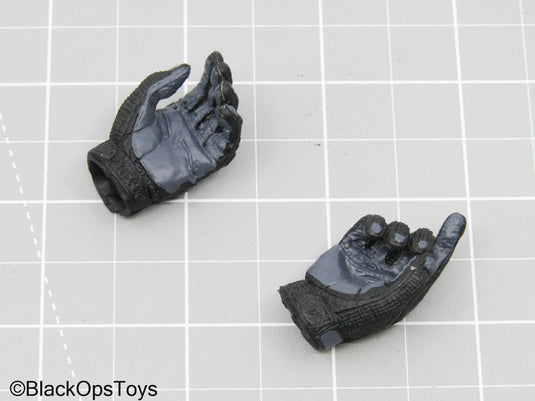 Black Gloved Hands