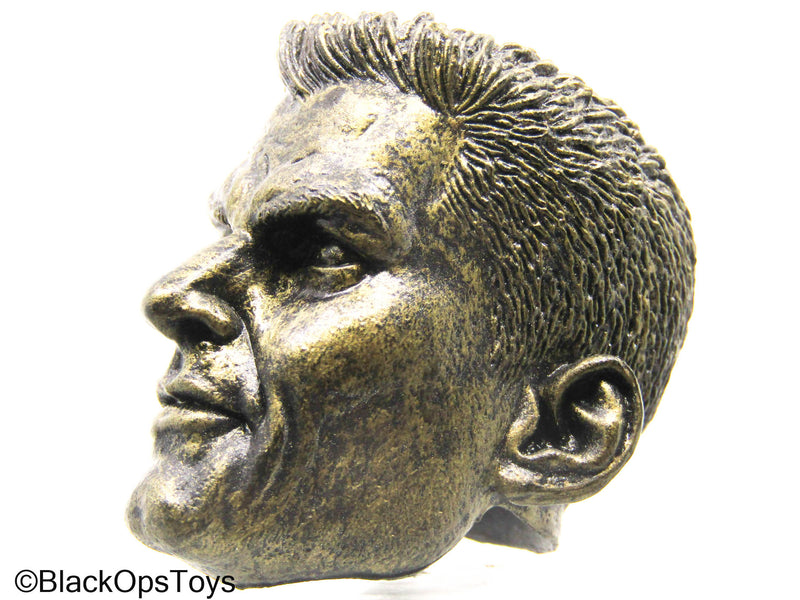 Load image into Gallery viewer, Weathered Metallic Male Headsculpt
