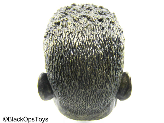 Weathered Metallic Male Headsculpt