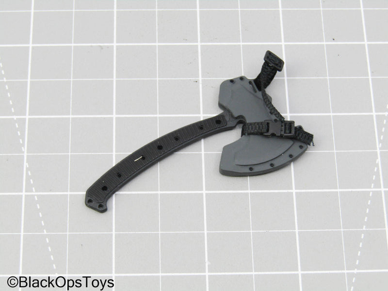 Load image into Gallery viewer, Grey Tomahawk w/Sheath (Easy &amp; Simple)
