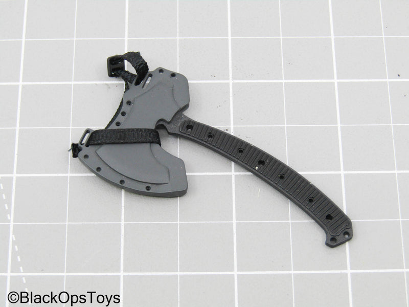 Load image into Gallery viewer, Grey Tomahawk w/Sheath (Easy &amp; Simple)

