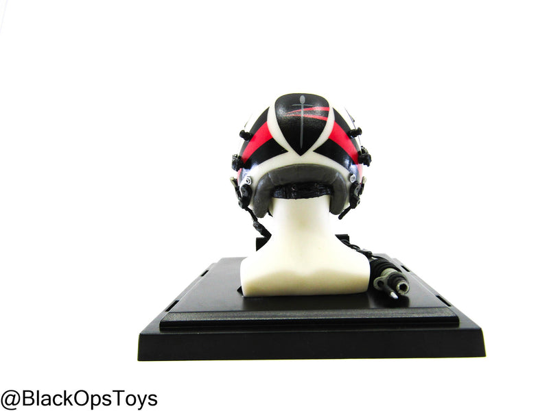 Load image into Gallery viewer, VF-154 HGU-55/P &quot;Black Knights&quot; Flight Helmet - MINT IN BOX
