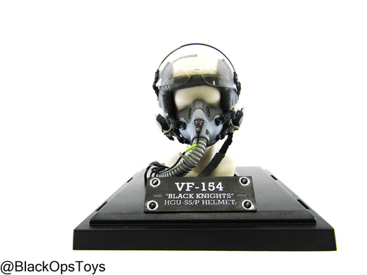 VF-154 HGU-55/P "Black Knights" Flight Helmet - MINT IN BOX