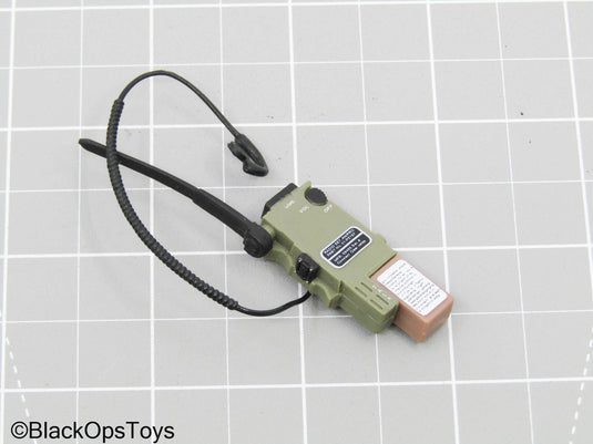 Olive Green Radio w/Earpiece