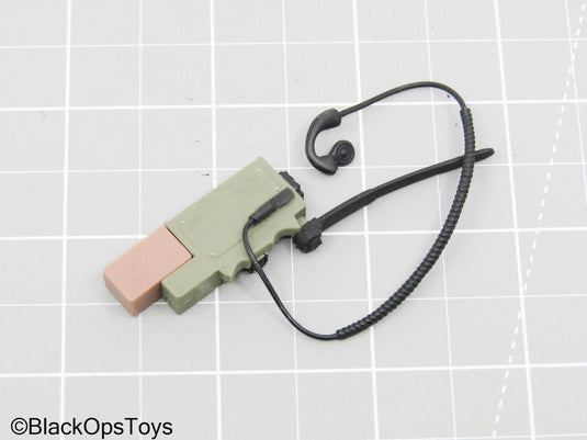 Olive Green Radio w/Earpiece
