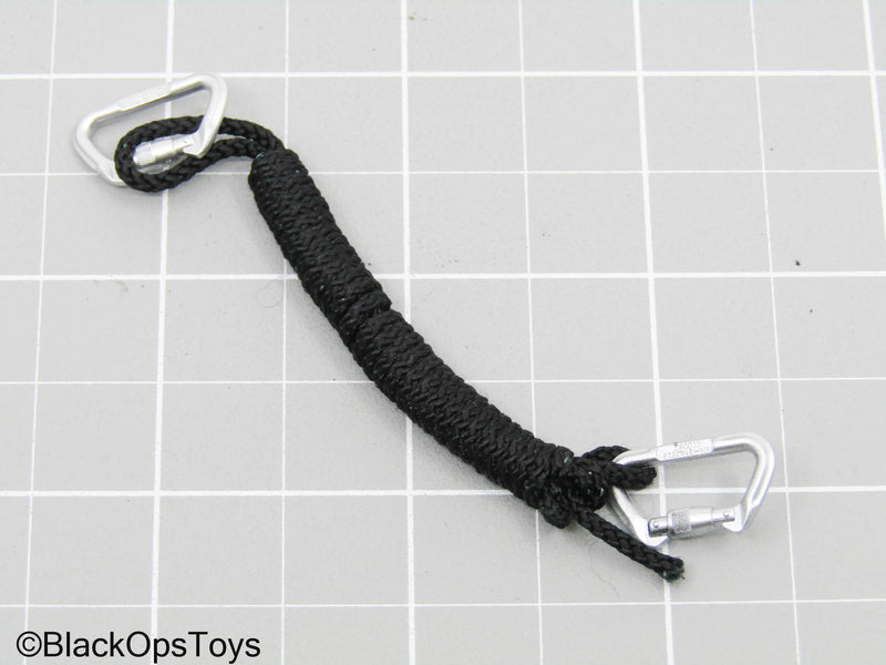 Load image into Gallery viewer, Black Rope w/Carabiner Set
