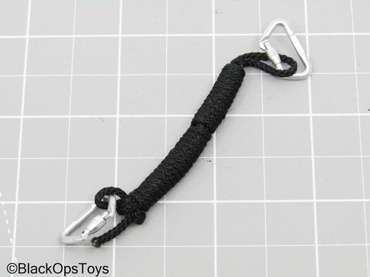 Black Rope w/Carabiner Set