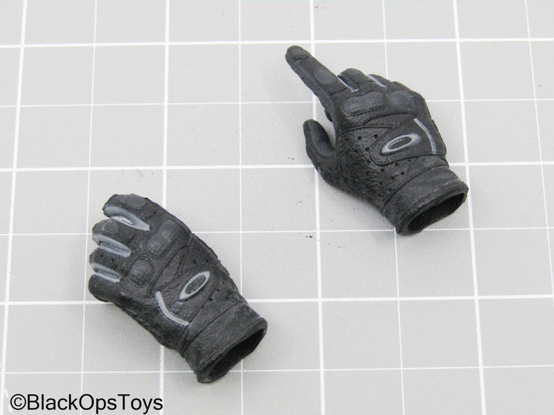 Load image into Gallery viewer, Black Gloved Hands
