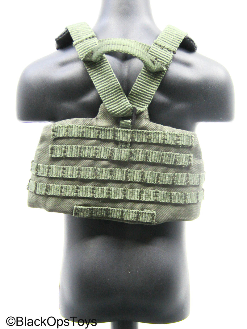 Load image into Gallery viewer, OD Green Vant VM Ballistic Shield w/Lighting System &amp; Chest Rig
