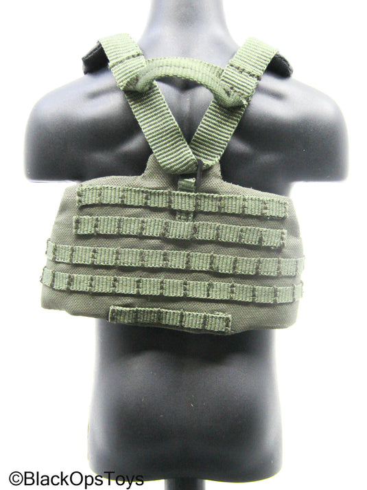 OD Green Vant VM Ballistic Shield w/Lighting System & Chest Rig