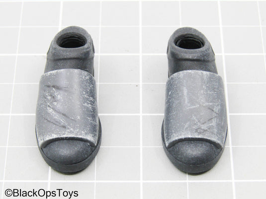 Bam 1/6 Black Shoes (Peg Type) (Hot Toys)