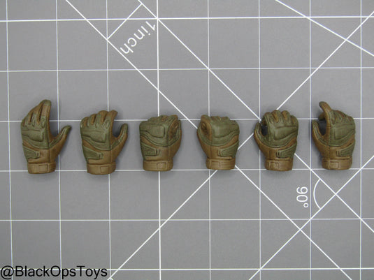 GI JOE - Ranger Stalker - Gloved Hand Set (x6)