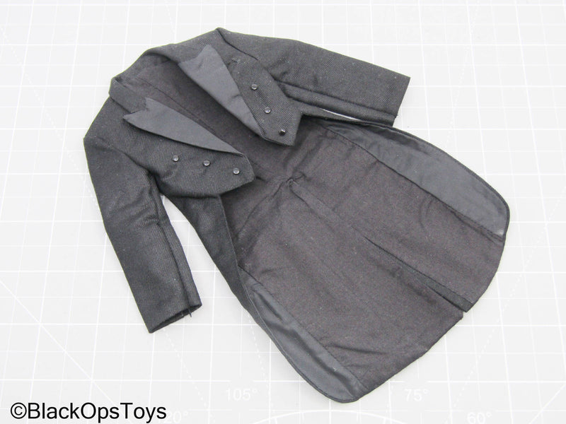 Load image into Gallery viewer, Black Tuxedo Tailcoat Jacket
