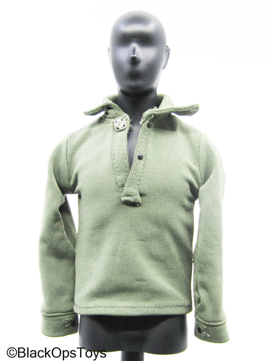OD Green Pullover Long Sleeve Shirt (READ DESC)