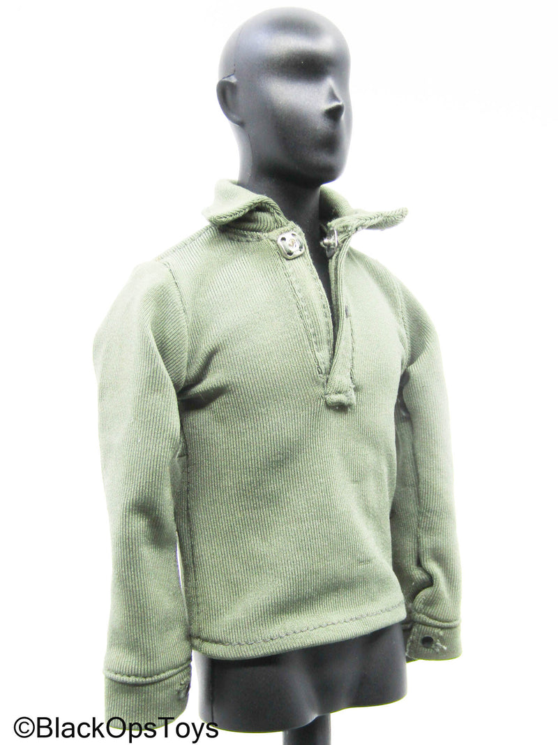 Load image into Gallery viewer, OD Green Pullover Long Sleeve Shirt (READ DESC)

