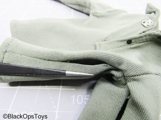 OD Green Pullover Long Sleeve Shirt (READ DESC)
