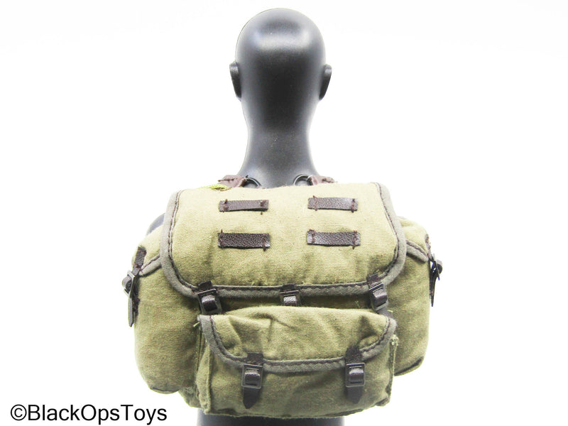 Load image into Gallery viewer, OD Green Wehrmacht WW2 Gebirgsjäger Rucksack
