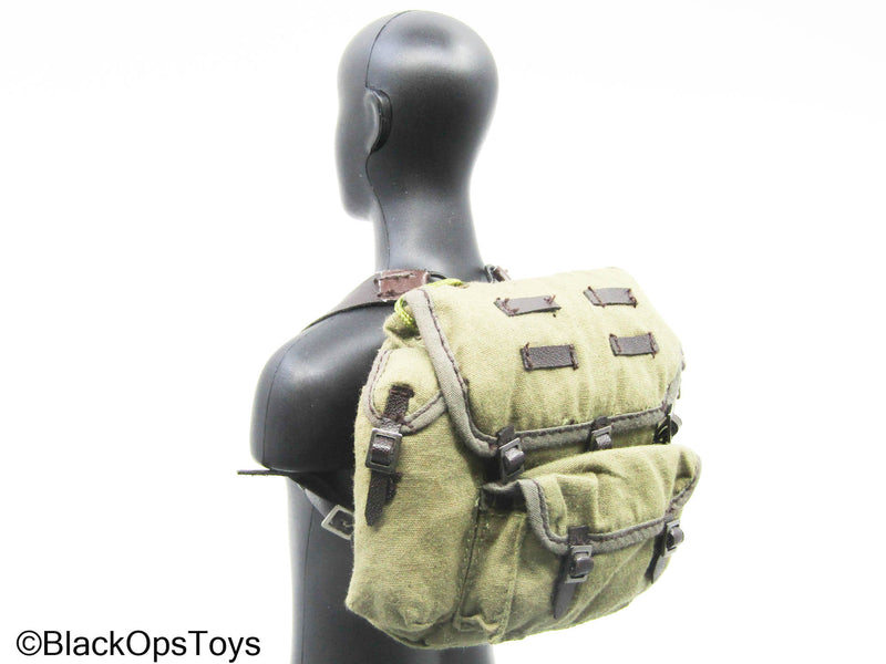 Load image into Gallery viewer, OD Green Wehrmacht WW2 Gebirgsjäger Rucksack
