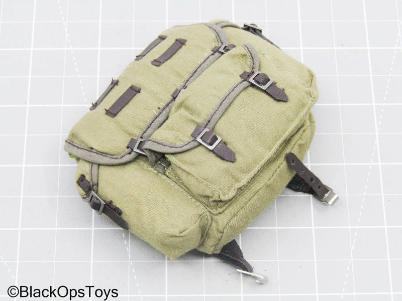 Load image into Gallery viewer, OD Green Wehrmacht WW2 Gebirgsjäger Rucksack
