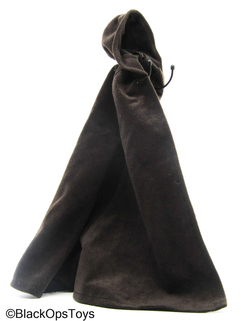 Load image into Gallery viewer, Brown Hooded Cloak
