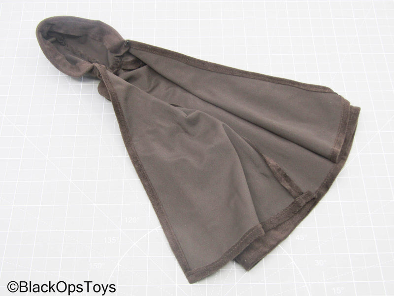 Load image into Gallery viewer, Brown Hooded Cloak
