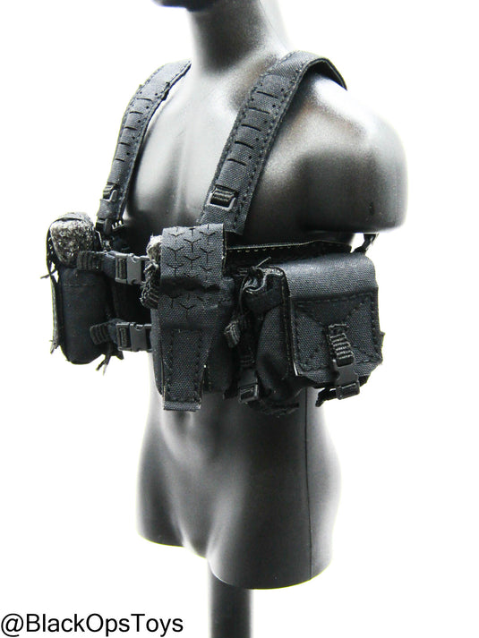PMC - Weapon Specialist S - Black MOLLE Split Rig w/Pouch Set